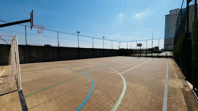 Quadra Poliesportiva do Edifício Moutonnée Residence, em Salto/SP