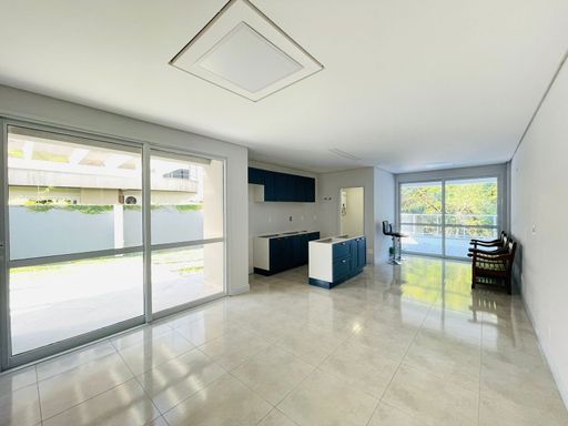 Sala e cozinha integrada