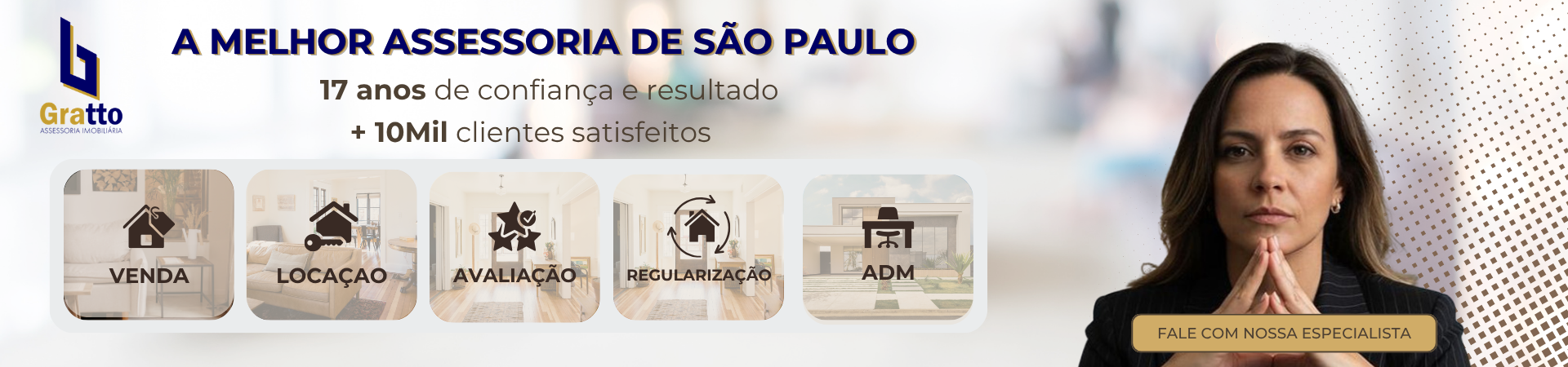 Assessoria Imobiliária para Locação, Venda, Avaliação e Regularização