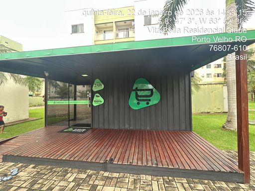 Mercado de autoatendimento no Condomínio Vita Bella em Porto Velho RO, oferecendo praticidade, conveniência e facilidade para os moradores.