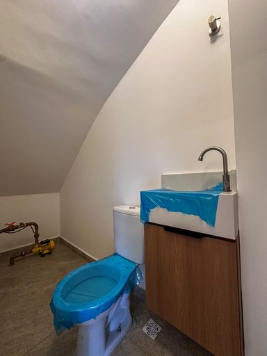 lavabo do espaço gourmet privativo