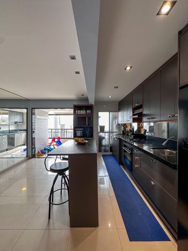 Integração cozinha e sala