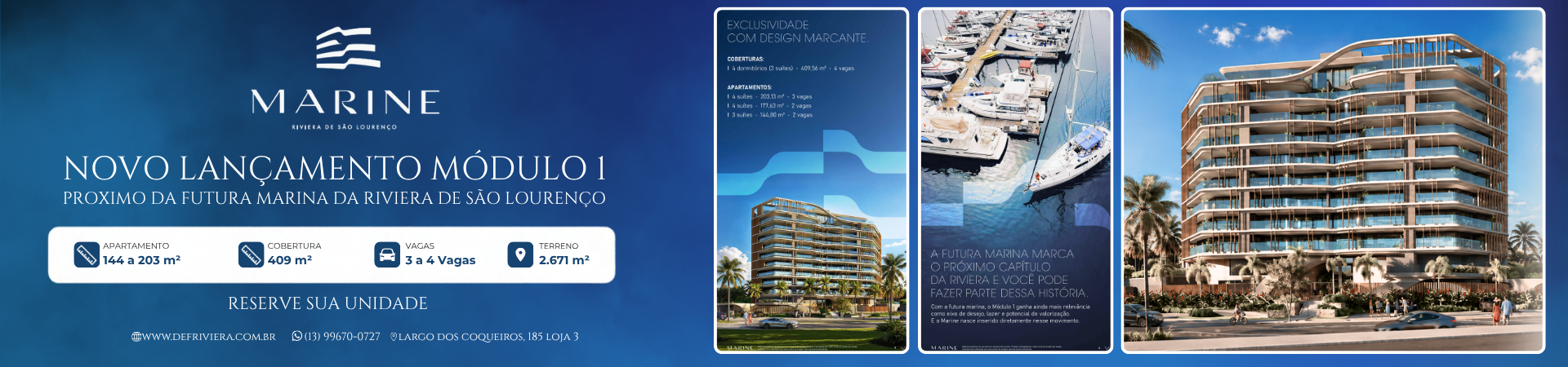 Banner Lançamento Marine