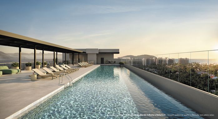 Piscina Borda Infinita - Solarium