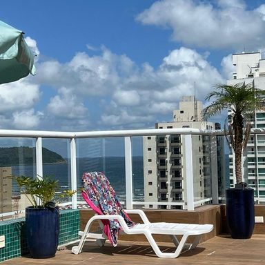 rooftop com vista mar privilegiada e vista livre