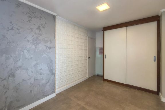 dormitório com armário planejado