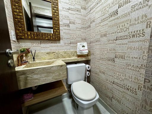 lavabo sofisticado em total requinte