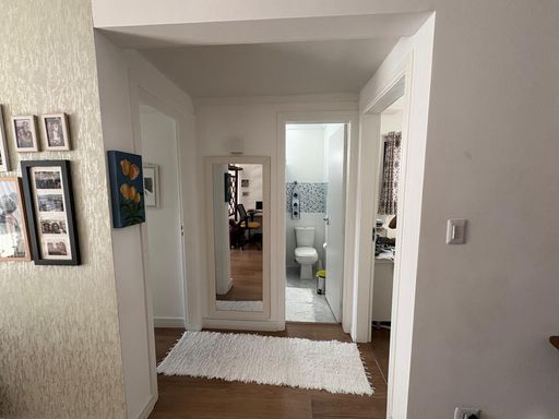 hall de acesso aos dormitórios