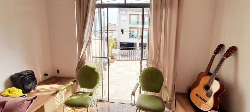sala ampla 2 ambientes com acesso a varanda