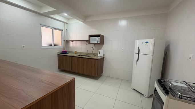 Cozinha do espaço gourmet