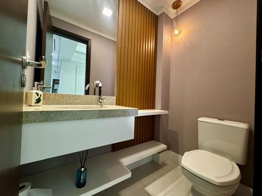 lavabo aconchegante em total requinte