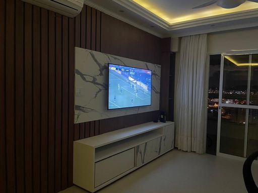 sala ampla 2 ambientes com acesso a varanda gourmet