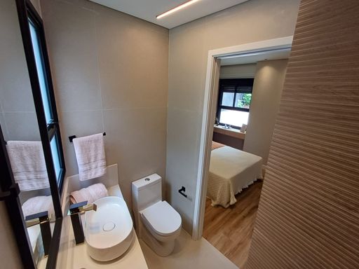 foto do decorado do banheiro da suíte