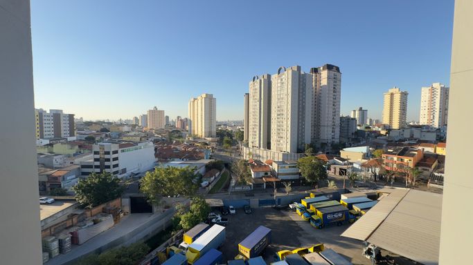 vista livre e privilegiada para o centro da cidade