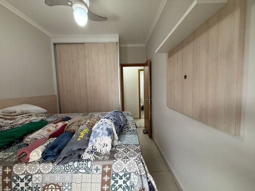 dormitório com armário planejado