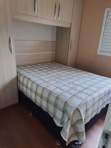 dormitório 1 bem arejado com móveis planejados