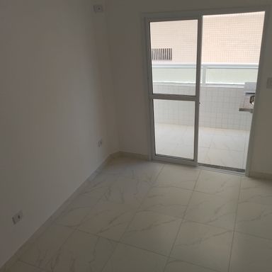 sacada gourmet com porta de correr de vidro