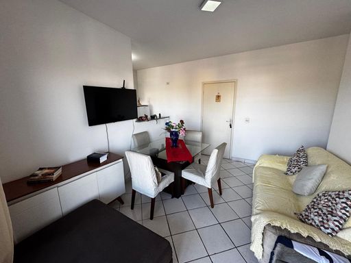 sala de estar semi integrada a cozinha padrão americana
