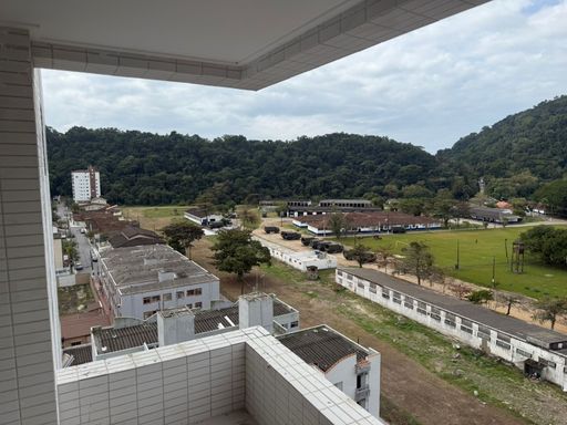 Vista livre da varanda