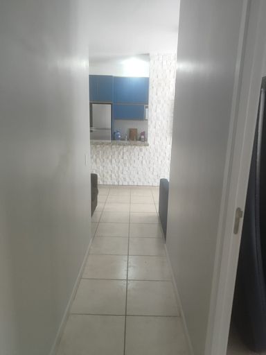 corredor de acesso aos dormitórios