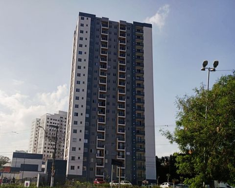Fachada imponente do Residencial Cury Único