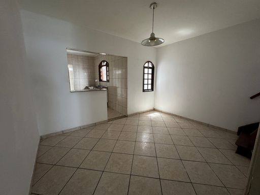 sala semi integrada a cozinha