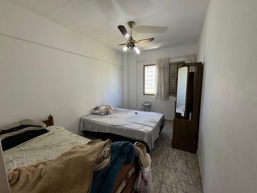 dormitório 2 com ventilador de teto