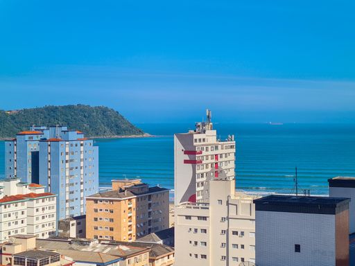 vista mar livre e privilegiada, andar alto