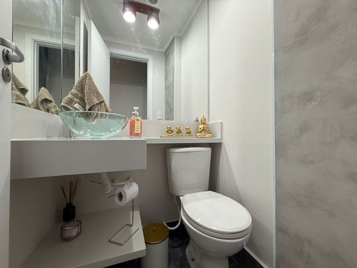 lavabo clean impecável