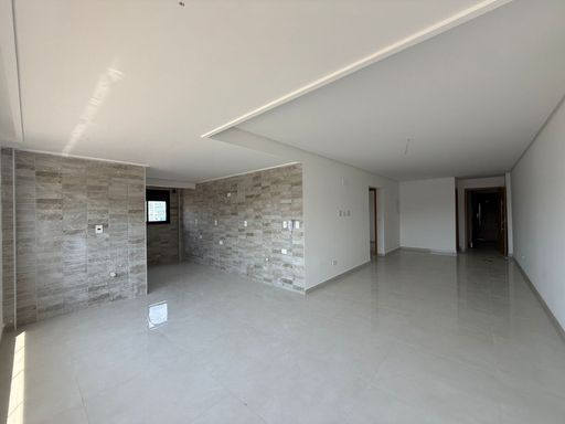 Sala ampla 2 ambientes integrada com a cozinha