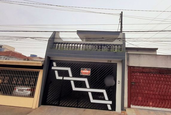 fachada com varanda da suíte principal
