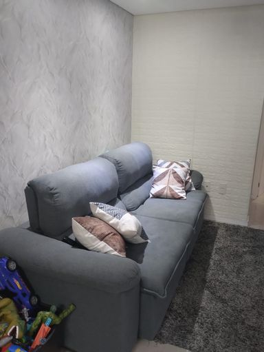 ampla sala 2 ambientes em total requinte