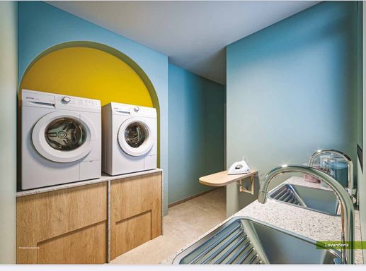 foto ilustrativa da lavanderia