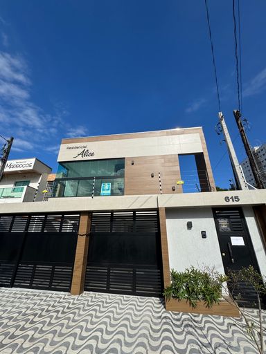 Fachada imponente do Residencial Alice