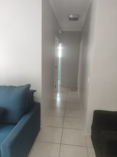 corredor de acesso aos dormitórios