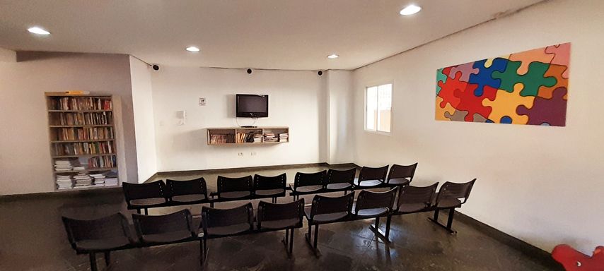 espaço de TV e leitura