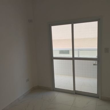 sacada gourmet com porta de correr de vidro