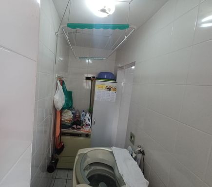 área de serviço ampla e arejada