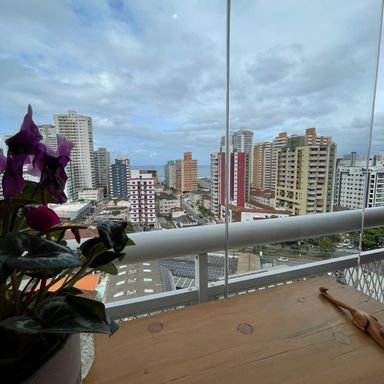 vista mar e ao morro do Xixová privilegiada, andar alto