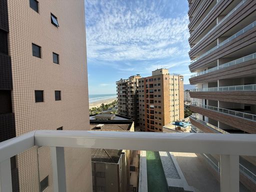 varanda com vista mar privilegiada