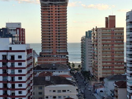 vista mar privilegiada, andar alto