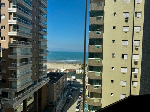 vista mar da varanda gourmet