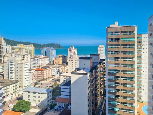 vista mar livre e privilegiada, andar alto