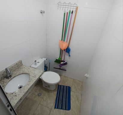 banheiro da garagem