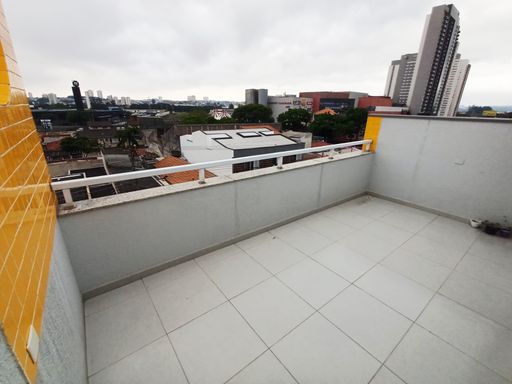 vista livre e privilegiada da varanda para o Shopping Atrium SA