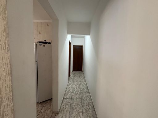 corredor de acesso aos dormitórios