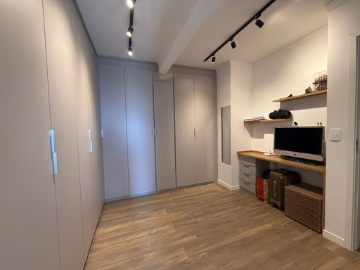closet e espaço home office