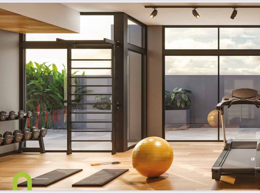 foto ilustrativa do espaço fitness