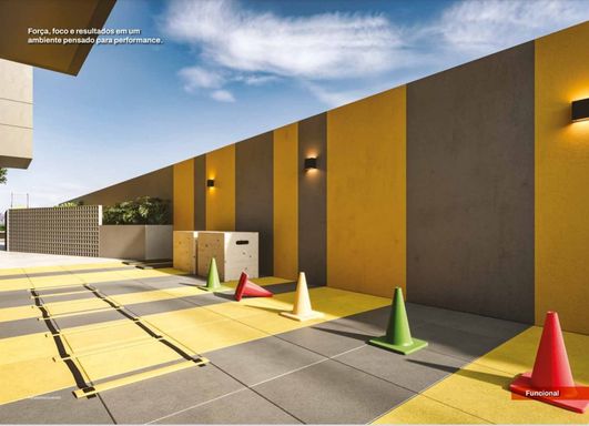 foto ilustrativa do espaço funcional da área fitness