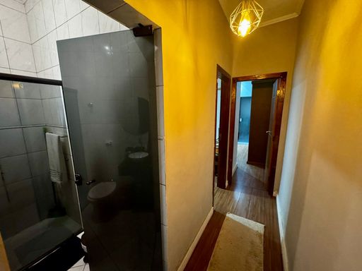 corredor de acesso aos dormitórios